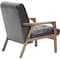 Baxton Studio Mid-Century Masterpieces Club Chair-Brown 106-5404 - alternate 6